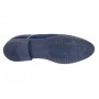 Pantofi barbati casual din piele naturala combinata, culoare albastru - 858A2